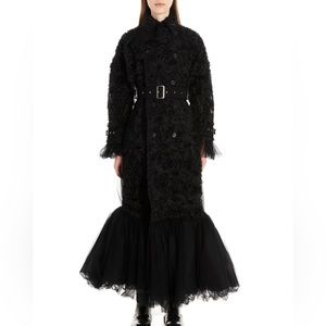 NWOT Noir Kei Ninomiya Inspired Tulle Trench
